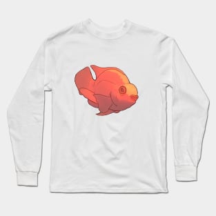 Blood Parrot Cichlid Long Sleeve T-Shirt